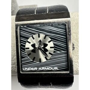 Under Armour Rockwell Mercedes Mens Watch New Battery 35MM 8" Leather Band D76